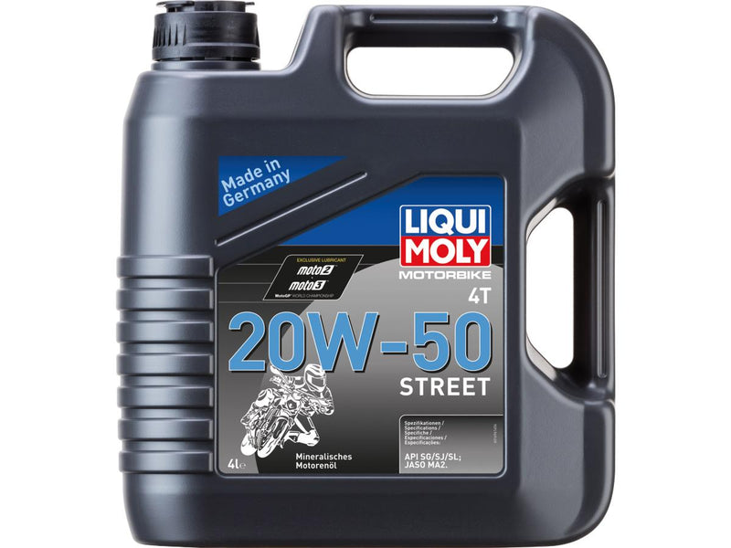 Motorbike 4T Street Mineral Based Motorol 4 Liter - 20W-50 Street