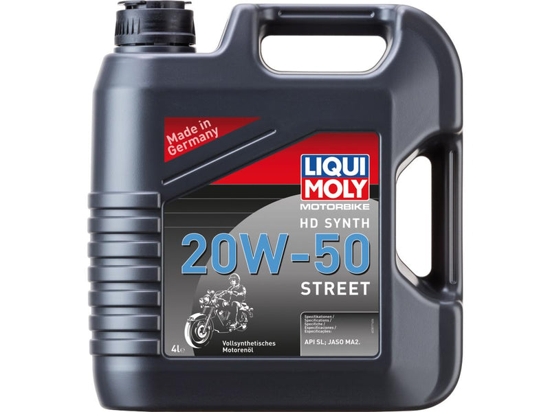 Motorbike 4T Street Fully Synthetic Engine Oil 20W-50 Street, 4 Liter / API SL, Jaso MA2