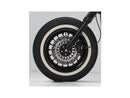 Nitro 18 ABS Single Flange Front Wheel Black - 23 x 3.50 Inch