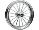 Nitro 18 ABS Single Flange Front Wheel Chrome 18-20 FXBB - 23 x 3.50 Inch
