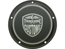 New Custom Clutch Cover 5-Hole Black Anodized For 19-22 Softail