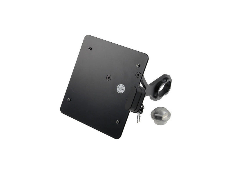 Sidemount License Plate Bracket Kit Black Powder Coated Netherlands 210 x 140mm For 19-20 FXDRS 114