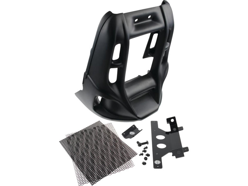 Softail Racing Radiator Cover Frame Cover Gloss Black For 13-14 FXSBSE