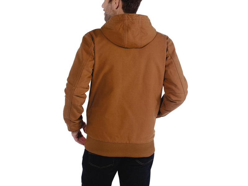 Loose Fit Washed Duck Insulated Active Jacket Carhartt Brown