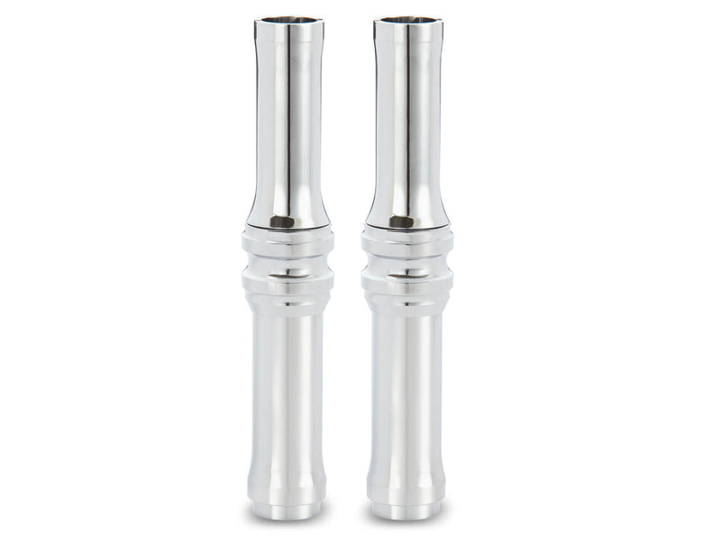 10-Gauge Pushrod Covers Chrome For 18-22 Softail