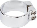Radius Bagger Exhaust Clamp Inner Diameter Chrome - 2.5 Inch