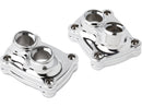 10-Gauge Lifter Block Covers Chrome For 18-22 Softail