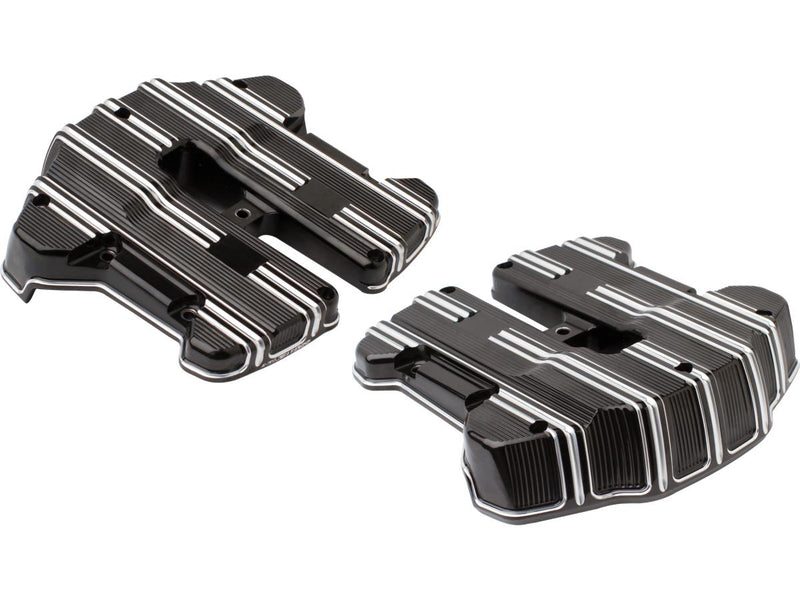 10-Gauge Rocker Box Cover Black Anodized For 18-22 Softail