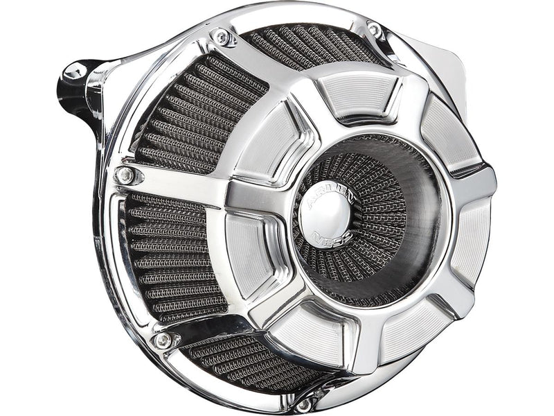 Beveled Inverted Series Air Cleaner Chrome