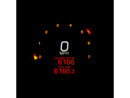 MLX-2000 Series Speedometer/Tachometer 250mph Black Bezel For Fatbob 04-10 - 4.5 Inch x 114.3mm