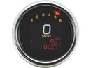 MLX-3000 Series Speedometer/Tachometer 250mph Chrome Bezel - 3-3/8 Inch