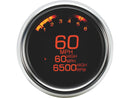 MLX-3000 Series Speedometer/Tachometer 250mph Chrome Bezel - 3-3/8 Inch x 85.7mm