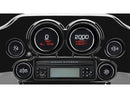 MLX Dresser Pack Dresser & Bagger 6 Gauge Kit Black Bezels 96-03
