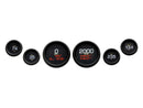 MLX Dresser Pack Dresser & Bagger 6 Gauge Kit Black Bezels 96-03