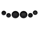 MLX Dresser Pack Dresser & Bagger 6 Gauge Kit Black Bezels 96-03