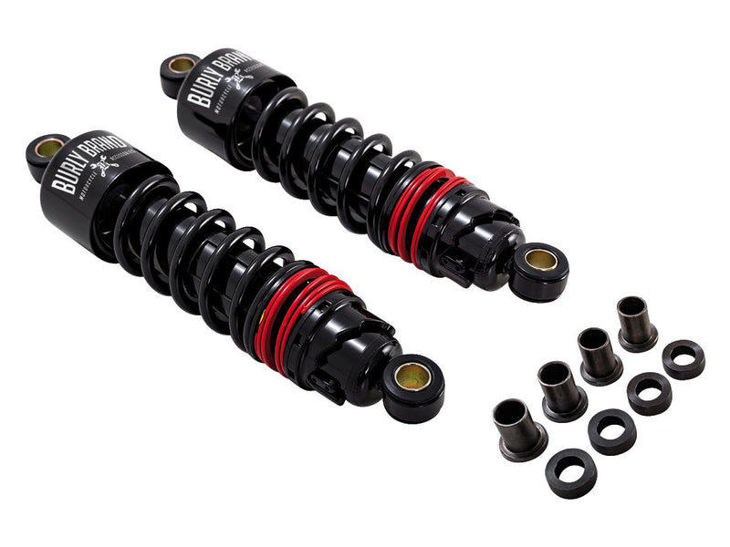 Slammer Plus 11.5" Twin Shocks Black For 04-20 Sportster