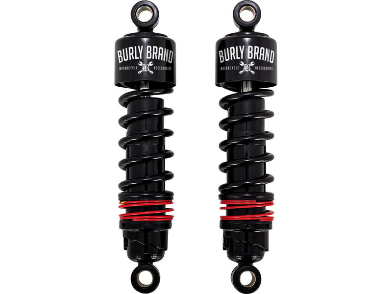 Slammer Plus 11.5" Twin Shocks Black For 04-20 Sportster