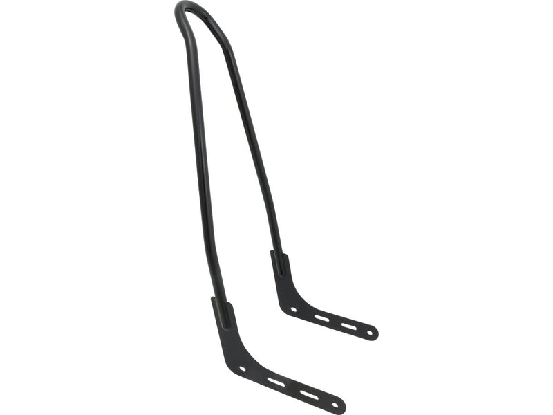 Tall Rigid Curved Sissy Bar Gloss Black Powder Coated