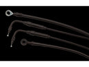 Gorilla Bar Cable Kit Black Vinyl Non-ABS 16 Inch For 97-99 FLHR, 98-99 FLHRCI, 99 FLTR