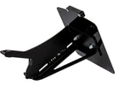 FXDR Stainless Steel License Plate Side Mount Kit German Long Flat Black Satin