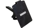 FXDR Stainless Steel License Plate Side Mount Kit German Long Flat Black Satin