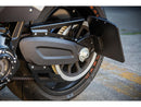 FXDR Aluminum License Plate Side Mount Kit German Short Flat Black Satin