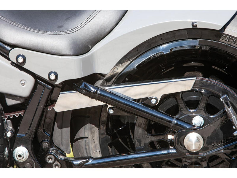 Smooth Softail Belt Guard Polished