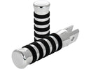 O-Ring Foot Pegs For Softail 18-Up Rider Aluminium Polished