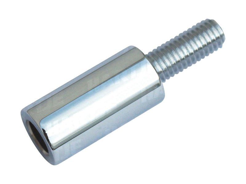 Turn Signal Extension For Rubber Mount Length: 30 Mm Chrome