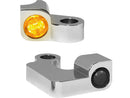 Nano Series LED Turn Signals Chrome Smoke LED For 04-13 Sportster