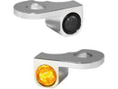 Nano Series LED Turn Signals Chrome Smoke LED For 14-20 Touring