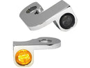 Nano Series LED Turn Signals Chrome Smoke LED For 90-08 Touring