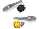 Nano Series LED Turn Signals Chrome Smoke LED For 16-17 FXDLS