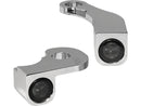 Nano Series LED Turn Signals Chrome Smoke LED For 18-23 Softail
