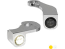 Nano Series LED Turn Signals / Position Light Chrome Smoke LED For 18-23 Softail