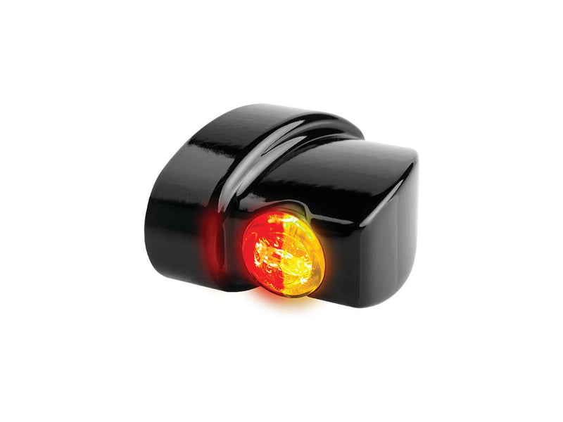 Nano Series Winglets 3in1 LED Turn Signals / Taillight / Brake Light Black Smoke LED