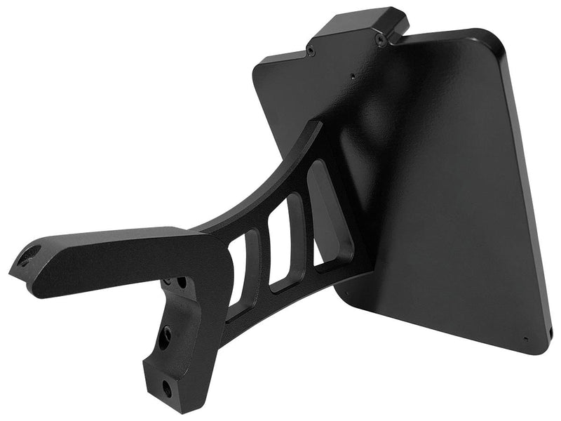 Side Mount License Plate Kit German Specification 180x200mm Black Anodized For 19-20 FXDRS 114