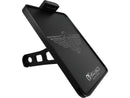 Side Mount License Plate Kit German Specification 180x200mm Black Anodized For 15-22 Scout
