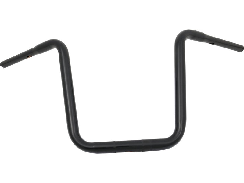 Standard Ape Hanger Handlebar Black Powder Coated Throttle By Wire - 14 x 1-1/4 Inch