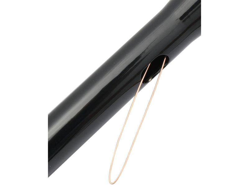 Standard Ape Hanger Handlebar Black Powder Coated - 17 x 1-1/4 x 1-1/4 Inch
