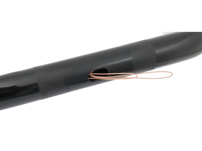 Standard Ape Hanger Handlebar Black Powder Coated - 17 x 1-1/4 x 1-1/4 Inch