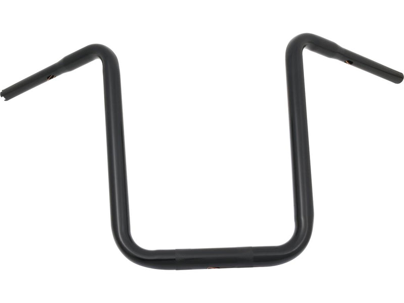 Standard Ape Hanger Handlebar Black Powder Coated - 17 x 1-1/4 x 1-1/4 Inch
