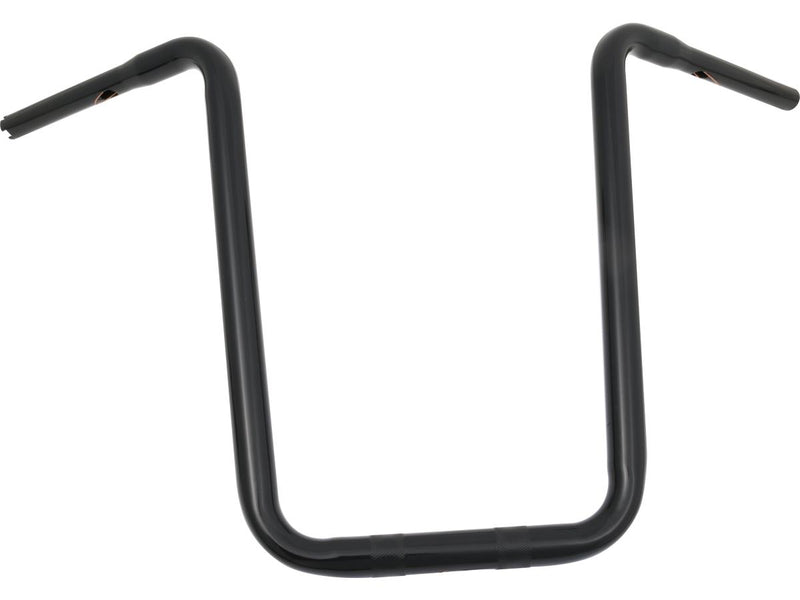 Standard Ape Hanger Handlebar Black Powder Coated - 19 x 1-1/4 x 1-1/4 Inch