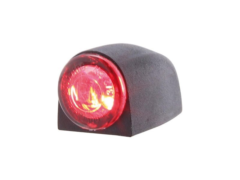 Proton Three LED Taillight LED, Tinted Lens, Black Metal Housing Black Reflector LED