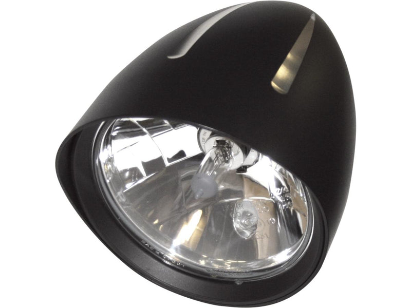 Classic 1 Extreme Headlight Black H4 - 5-3/4 Inch