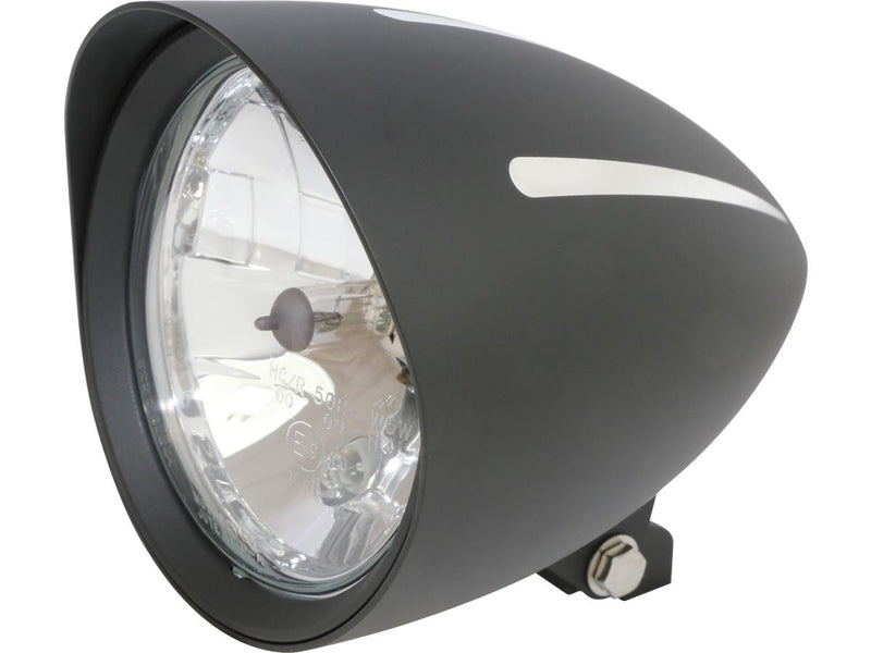 Classic 1 Extreme Headlight Black H4 - 5-3/4 Inch