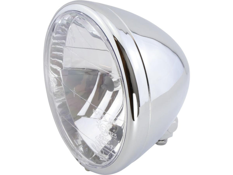 El Paso Headlight Chrome H4 - 6.5 Inch