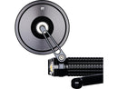 Mo.View Street Bar End Mirror Stem Anodized Black - 60mm