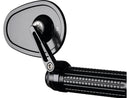 Mo.View Cruise Bar End Mirror Stem Anodized Black - 60mm