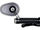 Mo.View Cruise Bar End Mirror Stem Anodized Black - 60mm